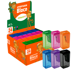 APONTADOR C/DEP.RET.6CM C/24 4531